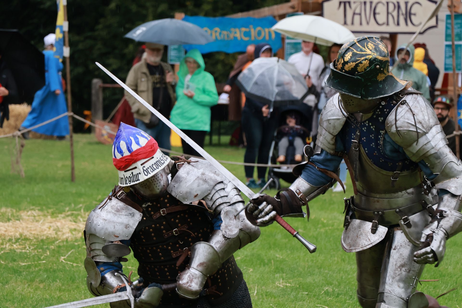 Combats à l'épée/armure - Compagnons de Rougemont