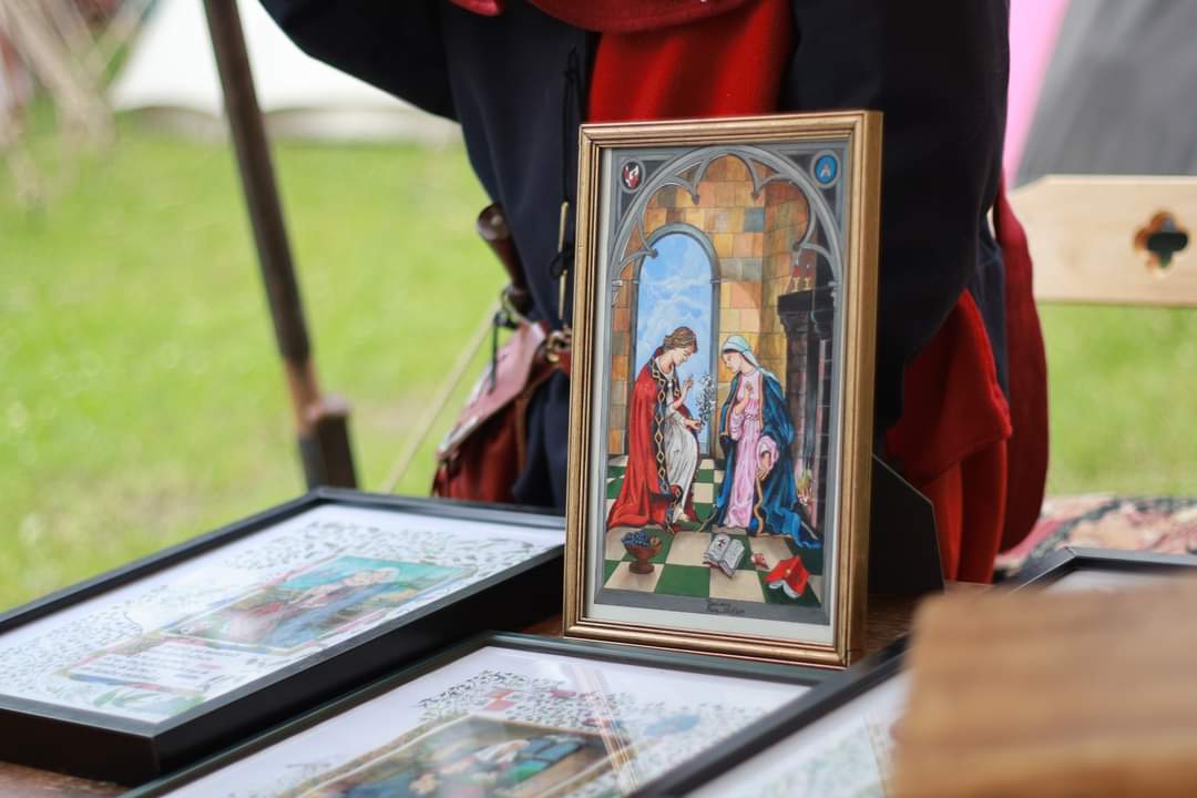Enluminures et calligraphie - Compagnons de Rougemont
